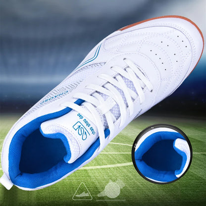 Crampons de football professionnels pour hommes, antidérapants, pour entraînement de Futsal, résistants à l'usure, ultralégers, pour l'extérieur et l'intérieur, baskets unisexes
