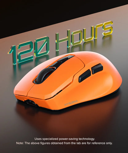 KYSONA Uranus PRO Wireless Gaming Mouse PAW3395, 26,000 DPI, 8KHz Polling Rate, Ultra-Lightweight Ergonomic Wireless Gaming Mouse for PC