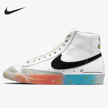 Nike Authentic Seasonal Unisex Blazer Mid High-Top Casual Sneakers DJ4278-101