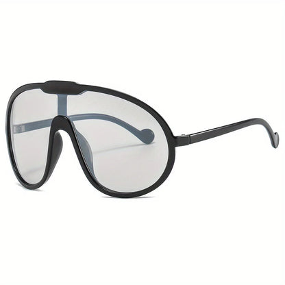Cycling Oversized Square Sunglasses Women Punk Fashion Big Frame Vintage Sun Glasses Men Shades Retro Gradient Shades UV400