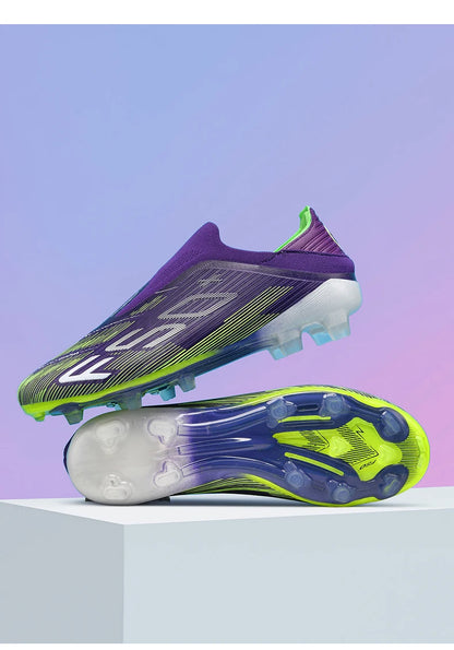 New Men Soccer Shoes Match Football Boots Sneakers Non-Slip Grass Cleats High-quality Futsal Indoor Hot-selling High-top Outdoor