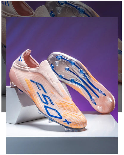New Men's Football Boots Non-Slip Soccer Shoes Indoor Cleats Professional Turf Futsal Grass Ultralight Sport Comfortable Adult