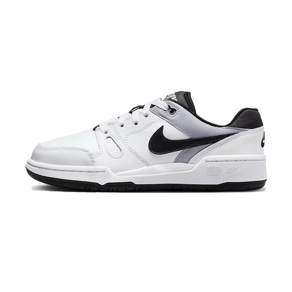 Buty skateboardowe Nike Ful Force Low-Top dla mężczyzn, czarne/białe/niebieskie, HJ7262-100