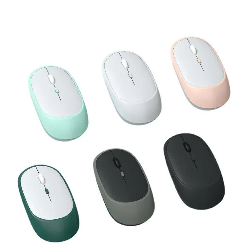 Lenovo langaton hiiri USB-ladattava ergonominen säädettävä DPI toimistoon hiljainen 2.4G Bluetooth optinen sähköinen hiiri pelaamiseen ja toimistoon