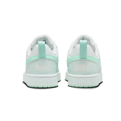 Nike COURT Women's Stylish, Versatile, and Comfortable Sneakers: Casual, Non-Slip, Durable in White and Mint Green FZ3539-100