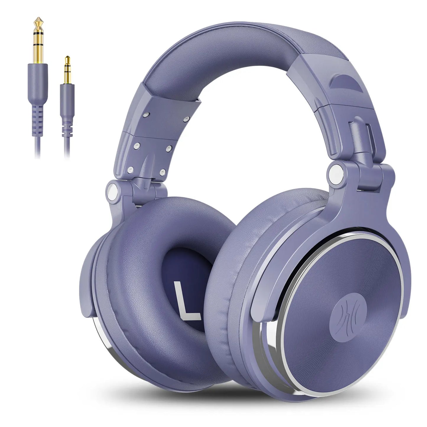 OneOdio Pro-10 Studio Monitoring Headphones Wired HiFi Over-Ear Headphones with 50mm Drivers, Deep Bass, Professional Audio & Built-in Microphone