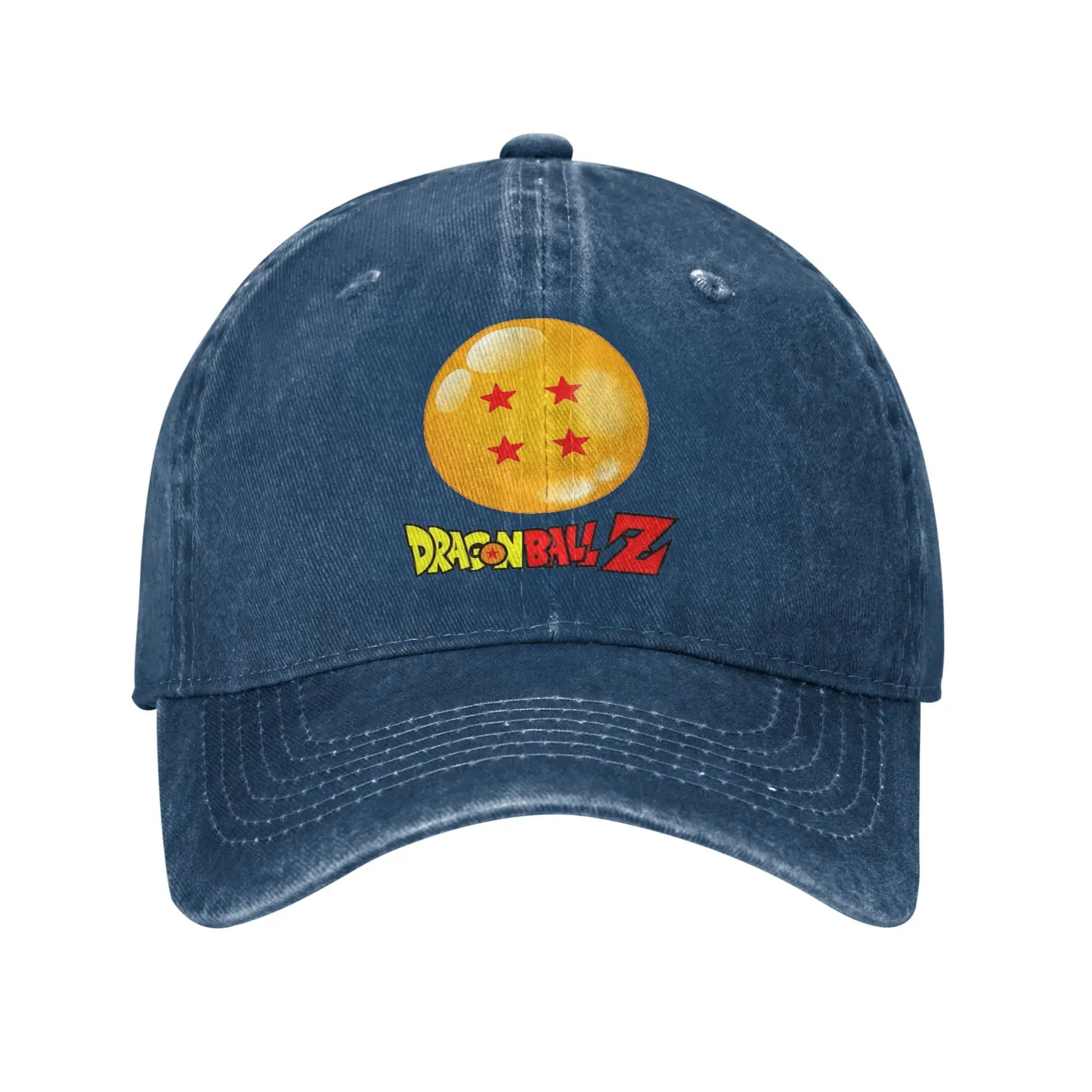 Produit gaming premium Fraquane Star Dragon Sphere Anime Goku Unisex Style Baseball Caps Dragon Ball Distressed Denim Hats Cap Outdoor Adjustable Fit Sun Cap