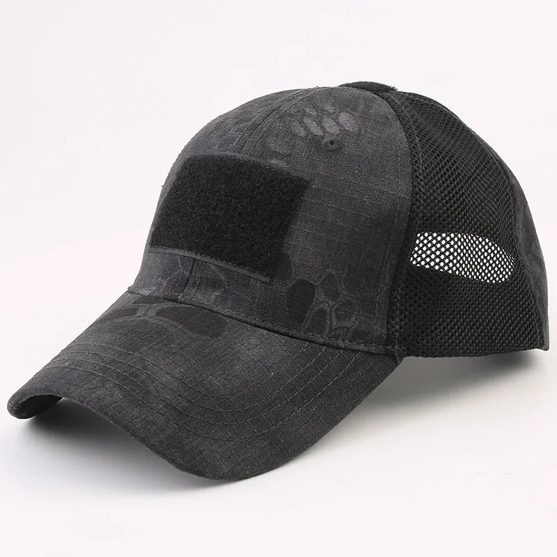 Cappellino unisex sportivo da esterno con protezione solare ad asciugatura rapida - Cappellino casual da uomo - Cappellino unisex da donna - Cappellino mimetico da caccia e pesca - Cappellino da baseball in stile militare
