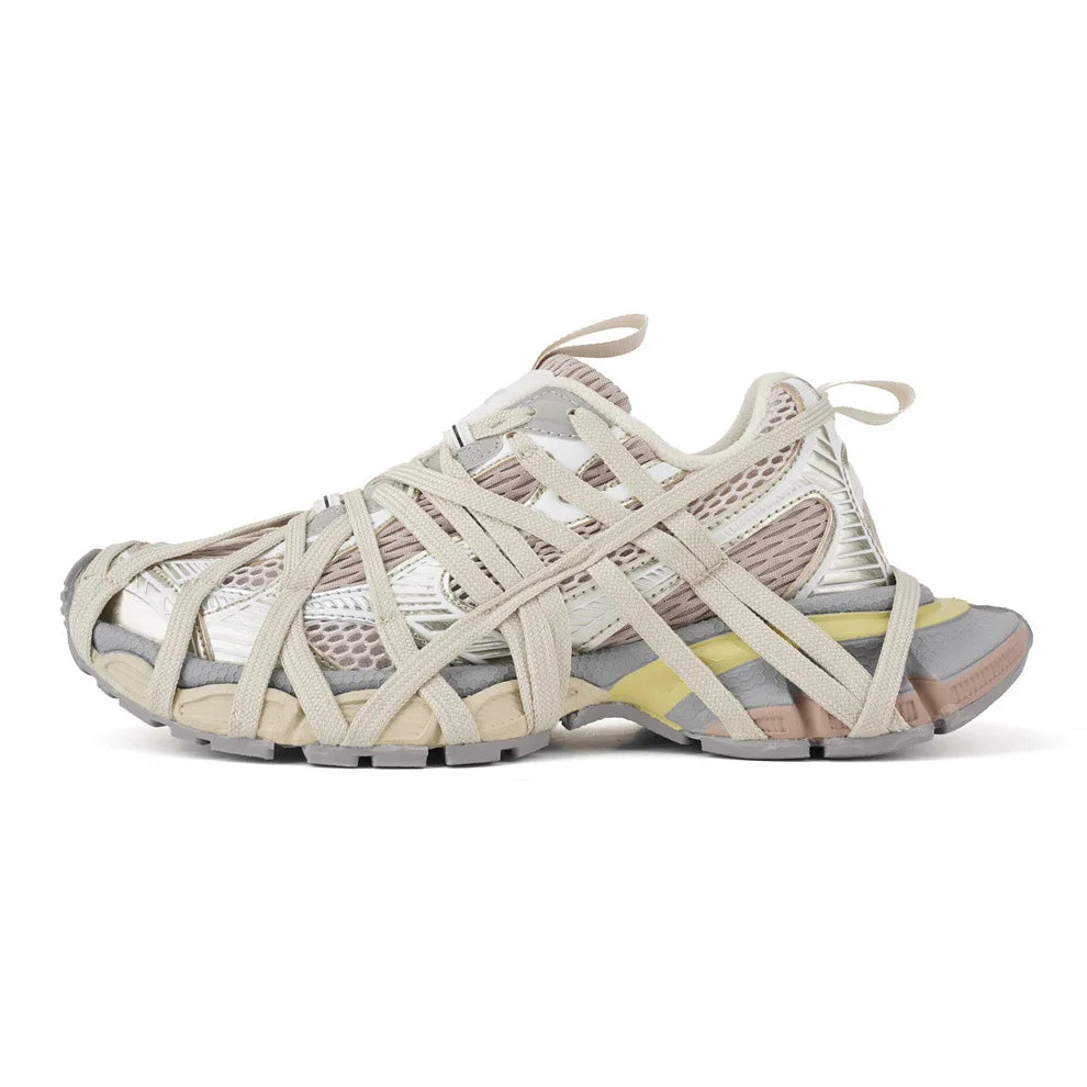 Chaussures à semelles épaisses pour hommes et femmes, pointures 36 à 45. Paris 3XL. Chaussures « Dad Shoes » pour gagner en hauteur. Chaussures épaisées respirantes. Chaussures de sport décontractées.