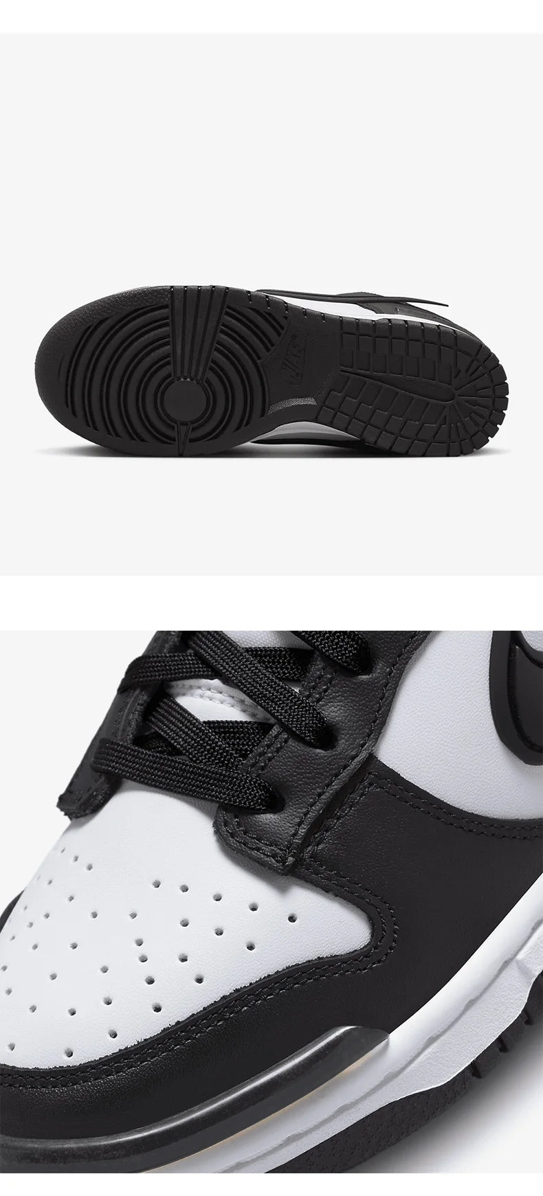 Nike official authentic women's breathable lace up thick soled minimalist casual shoes DZ2794-001