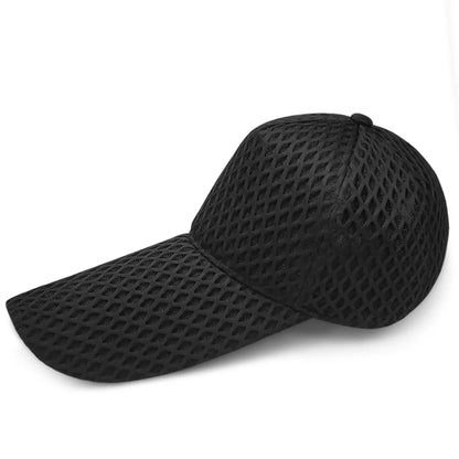 Cappello da pesca da uomo con visiera larga, 14 cm, cappello da sole taglia grande, cappellino da camionista oversize, cappellini da baseball in rete taglie forti 55-60 cm, 60-65 cm