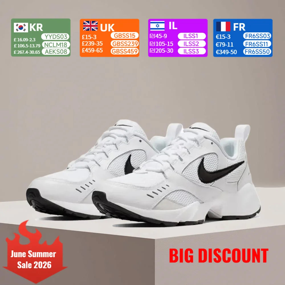 Chaussures de course Nike Air Heights : rembourrées, antidérapantes, résistantes, confortables, légères et respirantes AT4522-101
