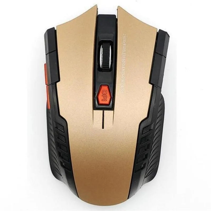Mini Portable Wireless Optical Mouse 2.4GHz USB Computer Mouse for PC & Laptop, Ergonomic Mini Portable Wireless Mouse with Adjustable DPI
