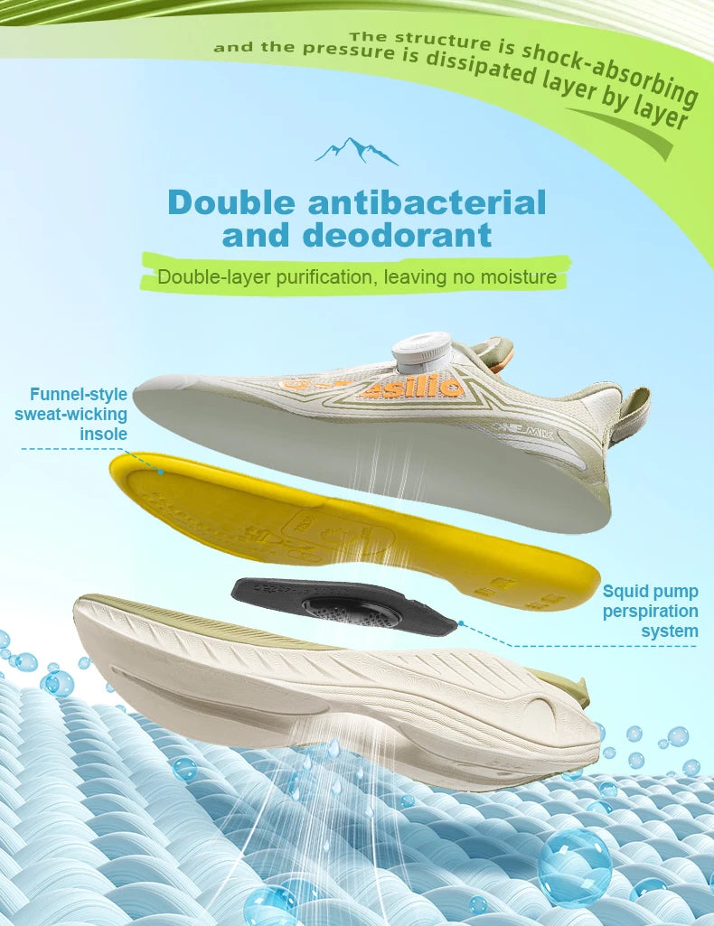 Zapatillas de running para exterior ONEMIX: zapatillas elásticas de trail para hombre, ligeras y transpirables; zapatillas para mujer; zapatillas informales para pareja; zapatillas impermeables.