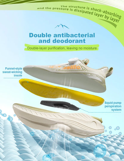 Zapatillas de running para exterior ONEMIX: zapatillas elásticas de trail para hombre, ligeras y transpirables; zapatillas para mujer; zapatillas informales para pareja; zapatillas impermeables.