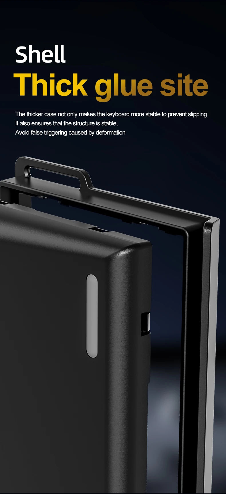 ATTACK SHARK X68HE Magnetic Mechanical Keyboard, 8000Hz Rapid Trigger Gaming Keyboard with Hall Effect Magnetic Switches, SOCD, 0.01mm RT, Wired RGB Keyboard