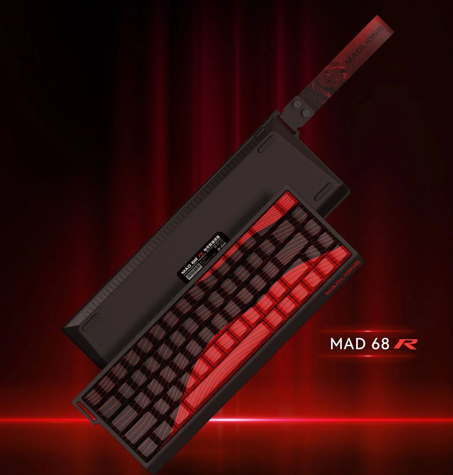 Teclado gaming FGG MAD60 RGB de eje magnético, dedicado para juegos, con hot-swap completo de teclas, respuesta rápida y personalización de nivel inicial