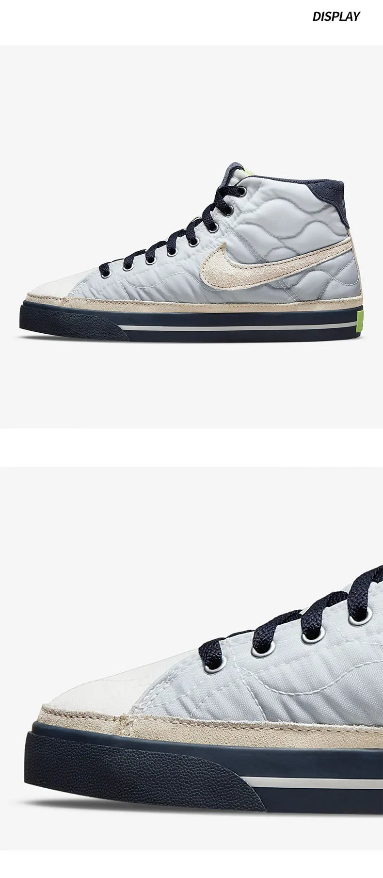 Nike Officielle, ægte COURT LEGACY MID Unisex komfortable sneakers DO2340-914