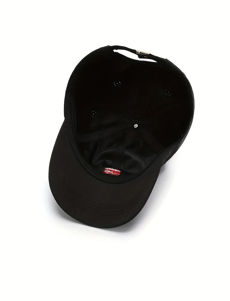 Quick-Dry, Breathable Baseball Cap - Adjustable, Moisture-Wicking Sun Hat for Outdoor Sports & All Seasons
