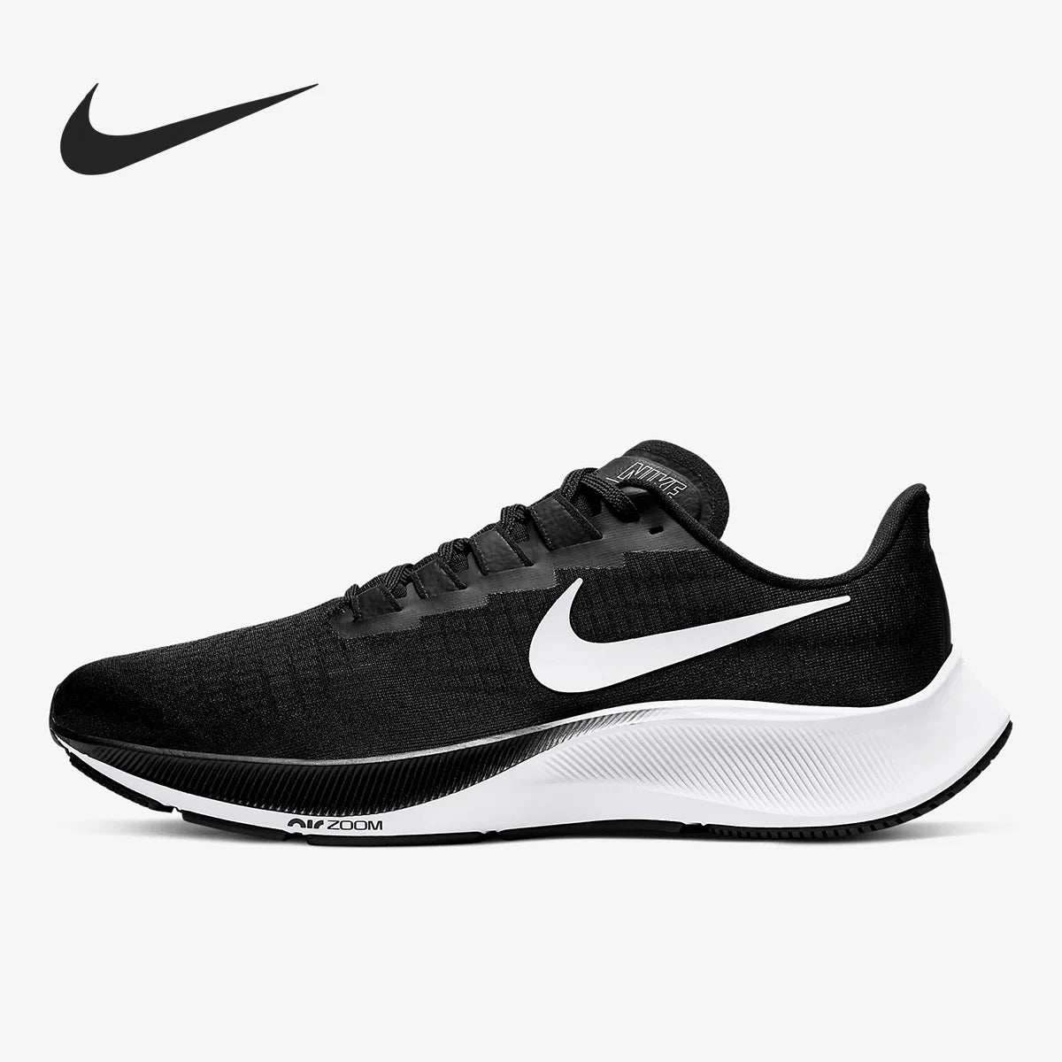 Oryginalne buty do biegania Nike AIR ZOOM PEGASUS unisex, zapewniające komfort, BQ9646-002