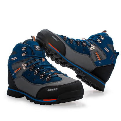 Wanderschuhe für Herren, Outdoor-Bergsteiger-Sneaker, hochwertige modische Freizeit-Schneestiefel für Herren