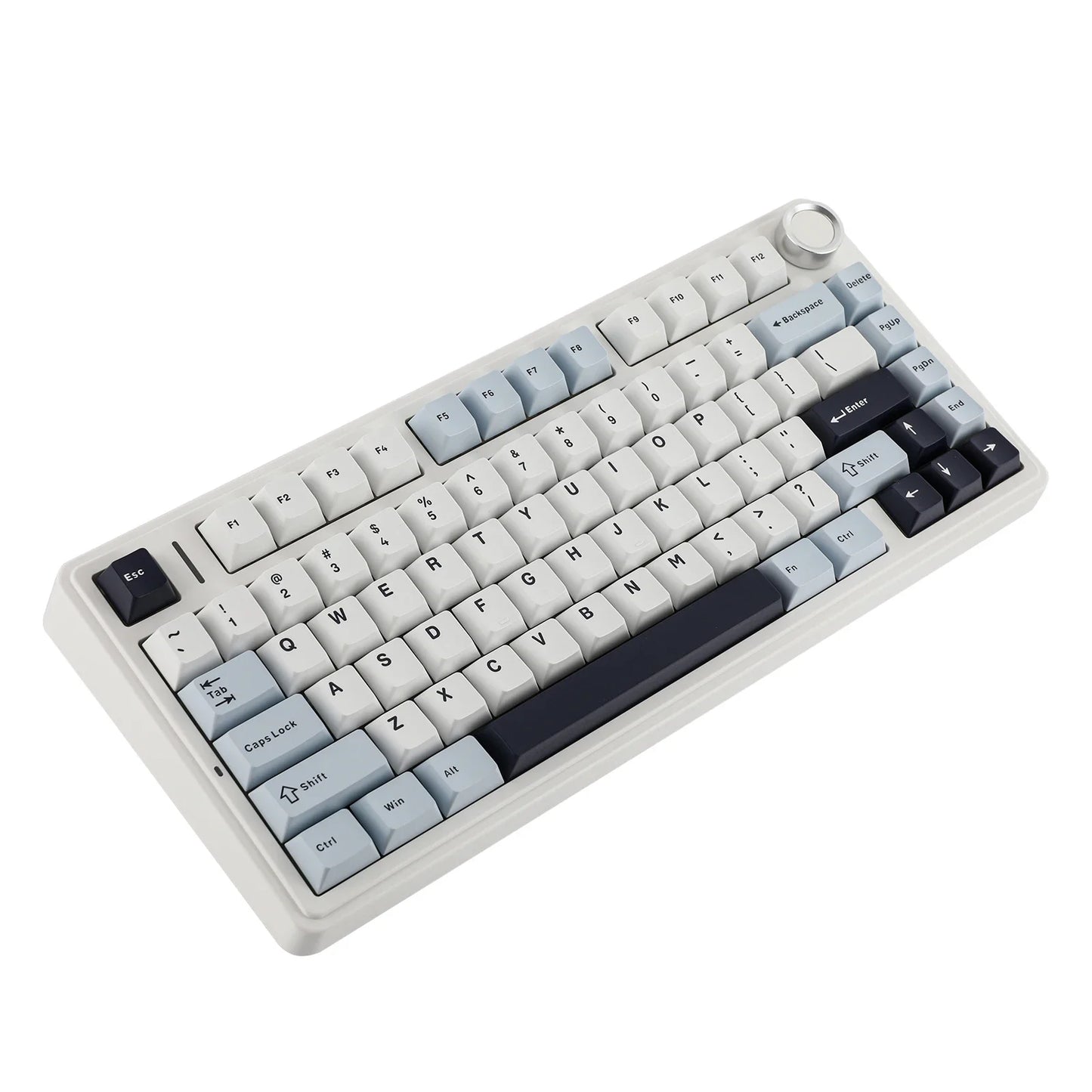 The New Hot-Selling EPOMAKER x AULA F75 75% ANSI Hot-Swappable Washer Bluetooth 5.0/2.4G Wireless/wired Mechanical Keyboard PBT