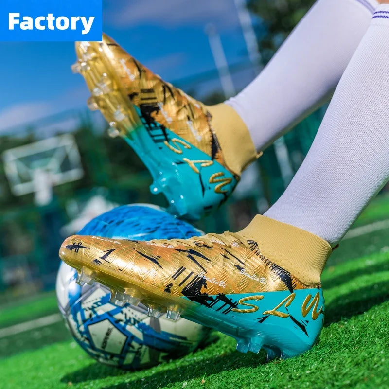 Botas de fútbol profesionales para hombre, zapatillas de fútbol Society, tacos de fútbol FG ultraligeros para entrenamiento, calzado deportivo de fútbol para exterior