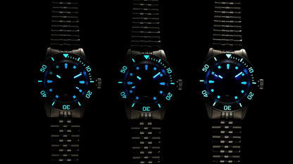 WISHDOIT Automatic Mechanical Watch Miyota 8215 Movement Mother of Pearl Dial Ceramic Bezel Waterproof 150M Diving Watch