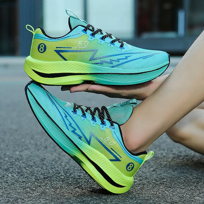 Men Sports Running Shoes Casual Marathon Lightweight Women's Comfortable Athletic Nonskid Walking Sneakers Outdoors Couple Shoes