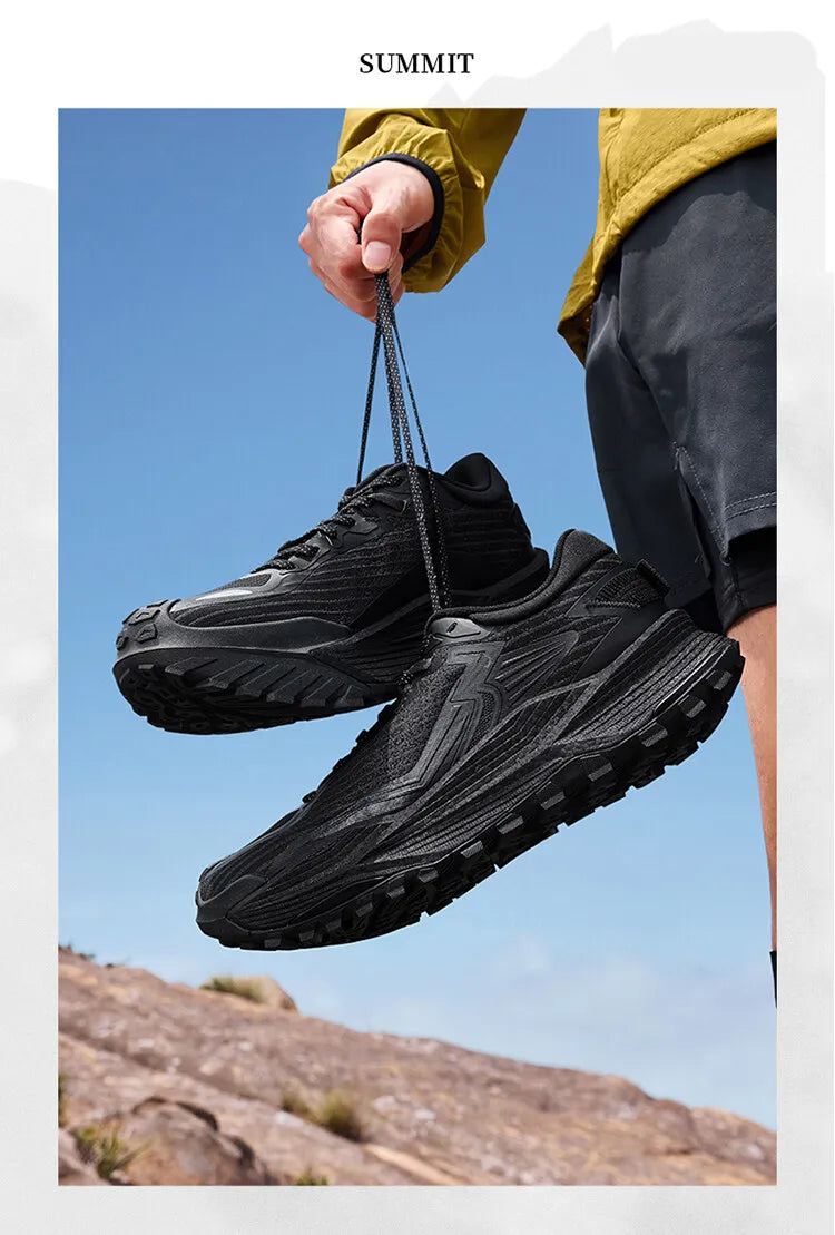 361 Degrees WUXIA 2 Laufschuhe, leicht, atmungsaktiv, dämpfend, rutschfest, weich, Outdoor-Wanderschuhe, vielseitige Sneaker für Herren, 672542201