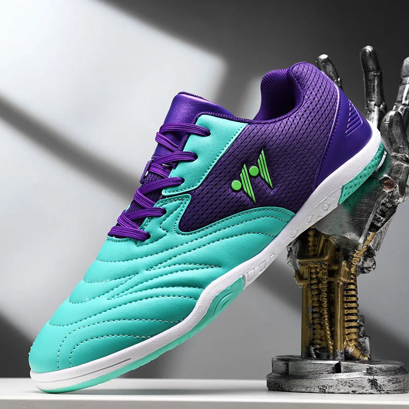 Męskie buty piłkarskie, wysokie trampki, buty meczowe, buty do piłki nożnej na trawę, antypoślizgowe, wysokiej jakości, do futsalu, do hal, bestsellerowe, do użytku na zewnątrz