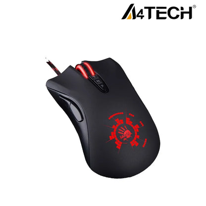 A4Tech Bloody A91 trådbunden mus One-click Instant Macro Io1.1 Macro Drive optisk motor 8 programmeringsmakron gamingmus