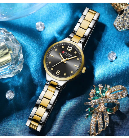 CURREN Luxury Women Bracelet Quartz Watches For Women Magnetic Watch Ladies Sports Dress Wrist Watch Clock Relogio Feminino