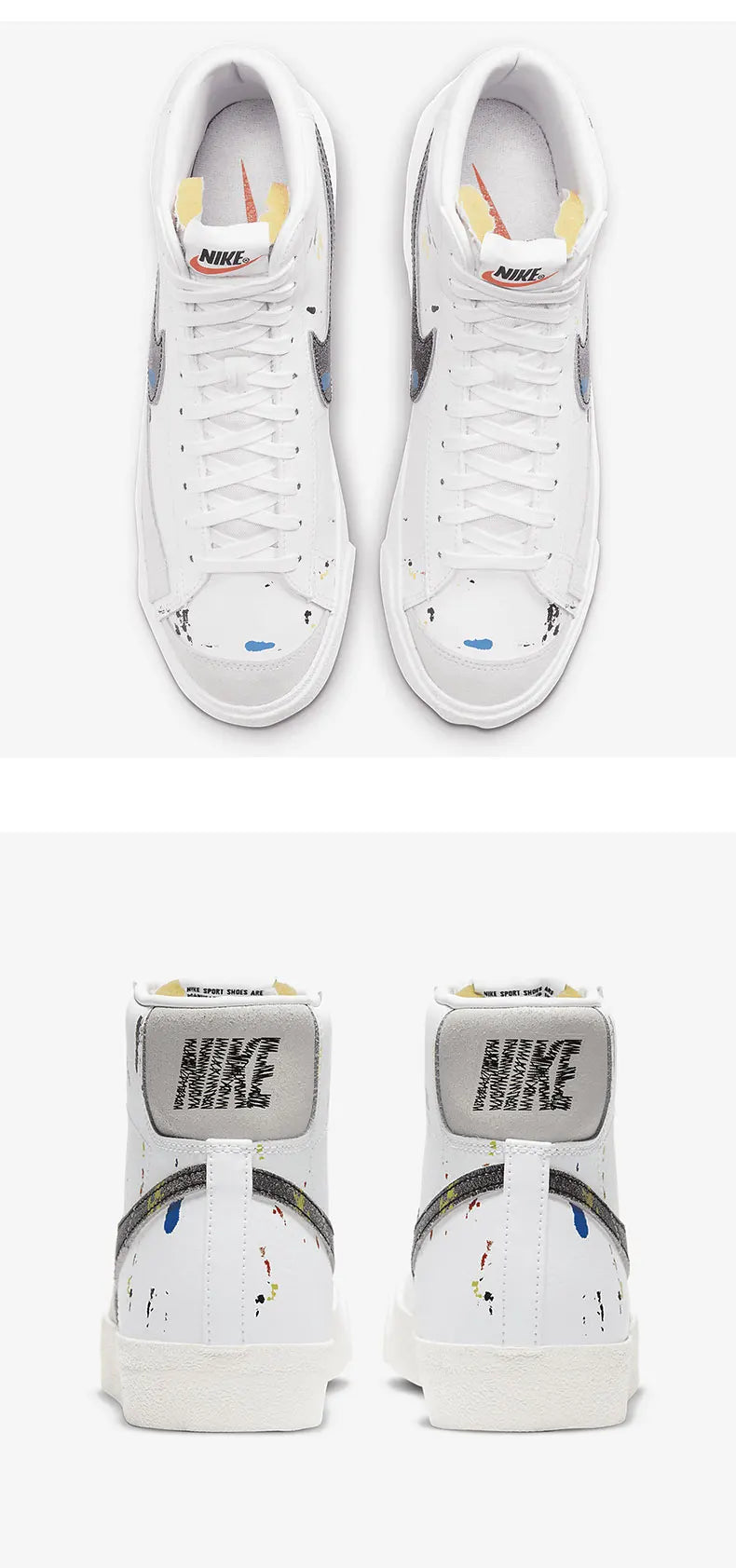 Zapatillas de skate nuevas de temporada, originales de Nike, de caña media, para hombre y mujer; zapatillas deportivas y de uso diario DC7331-100