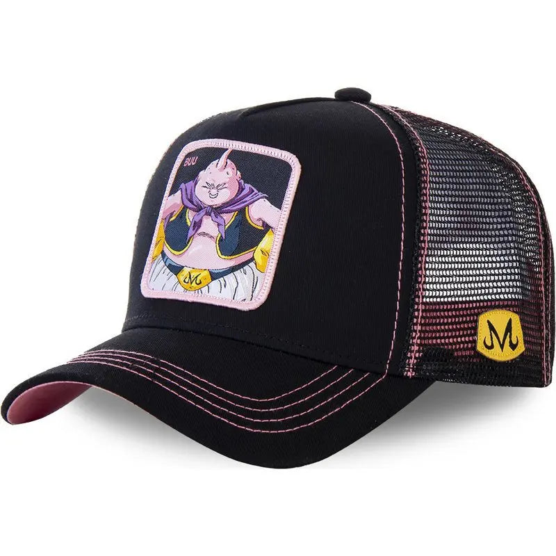 Casquette de baseball en coton Dragon Ball Styles Anime Son Goku - Hommes et femmes - Hip-hop - Papa - Casquette en maille ajustable - Casquette de camionneur