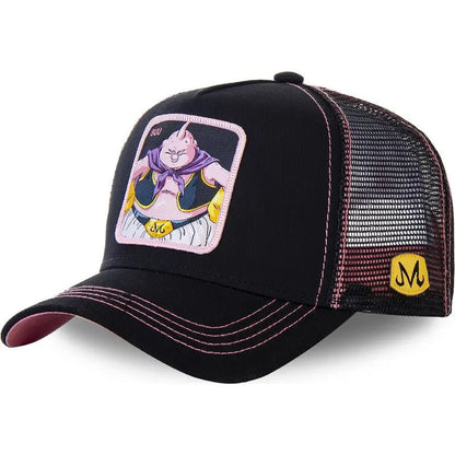 Casquette de baseball en coton Dragon Ball Styles Anime Son Goku - Hommes et femmes - Hip-hop - Papa - Casquette en maille ajustable - Casquette de camionneur