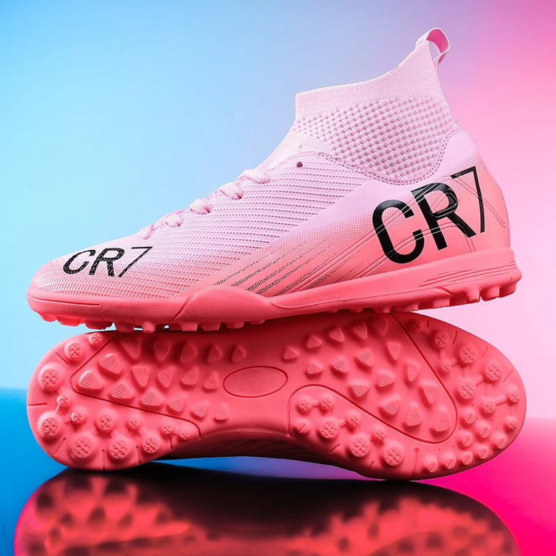 Botas de fútbol para hombre nuevas en oferta, zapatillas profesionales de futsal de alta calidad, tacos de fútbol para mujer unisex, ultraligeras TF/FG