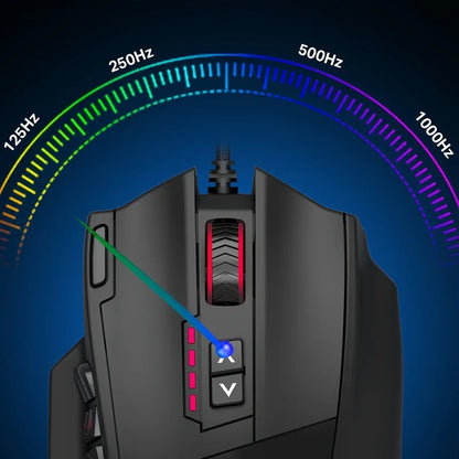 E-YOOSO X-39PRO Wired Gaming Mouse, Ergonomic Optical Gaming Mouse with SG8960 Sensor, Programmable Side Keys, Precision Esports Mouse for PC & Laptop