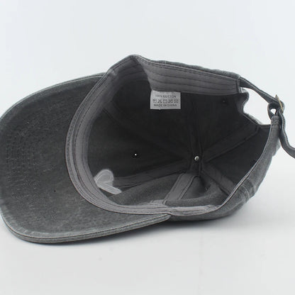 Cappellini da baseball sportivi e alla moda per uomo e donna con ricamo a forma di cuore, cappellino snapback in cotone lavato, modello “Dad Hat”