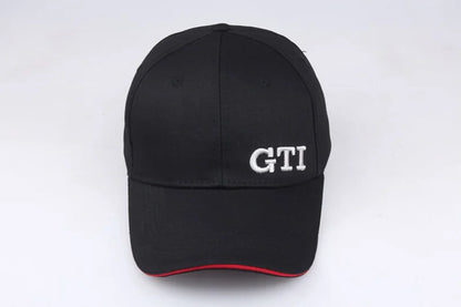 New Letter Men's And Women's Racing Hat Car Golf GTI Baseball Cap Sports And Leisure Hat Outdoor Camping Beach Sun Hat B185