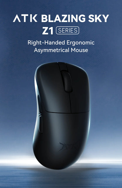 ATK Blazing Sky Z1 Series Wireless Gaming Mouse 8K, PAW3950 Ultra, Dual Mode, Lightweight Esports Mouse with Low Latency