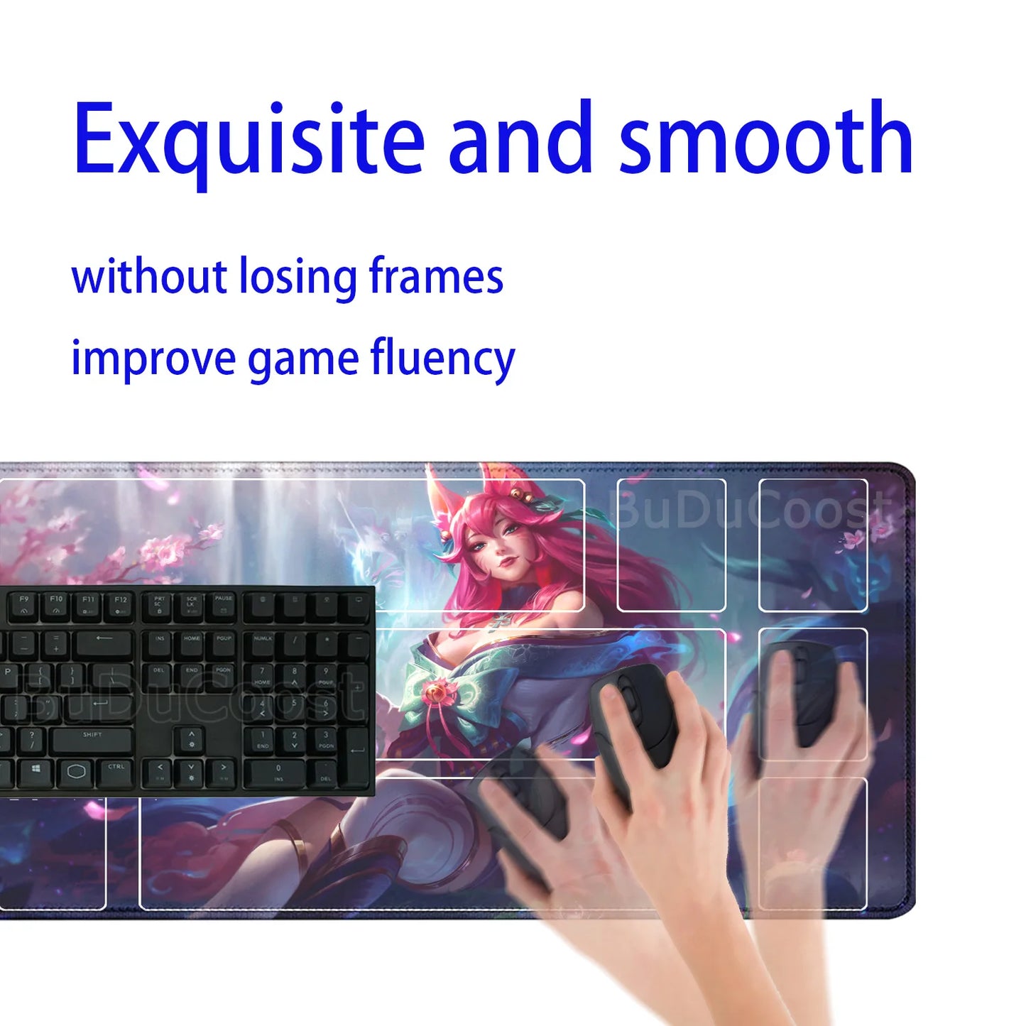 HD Printing playmat League of Mouse Pad Legends Riftbound Series TCG LOL Card 600x350mm office Stitched Edge Board Game Desk Mat