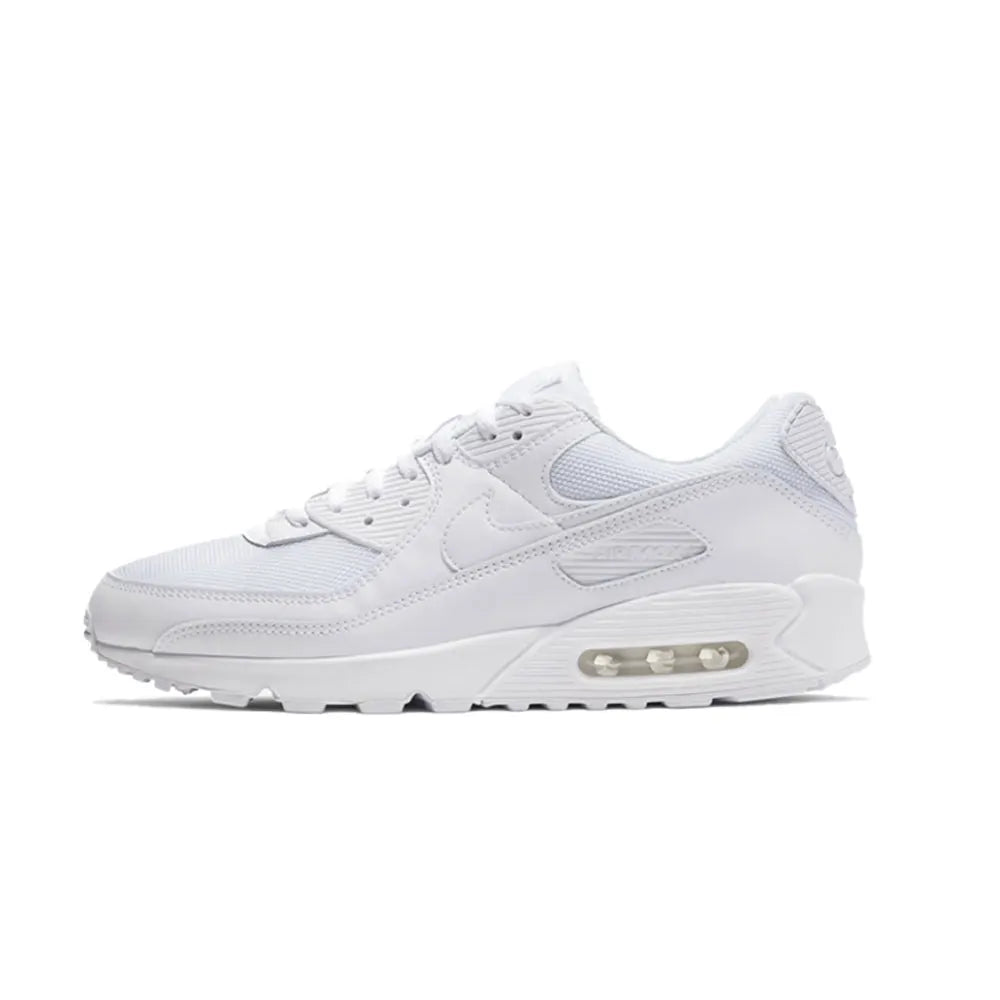 Chaussures de course Nike Air Max 90 pour homme : amorti Air Max, style rétro classique, légères et confortables pour l'entraînement quotidien CN8490-100