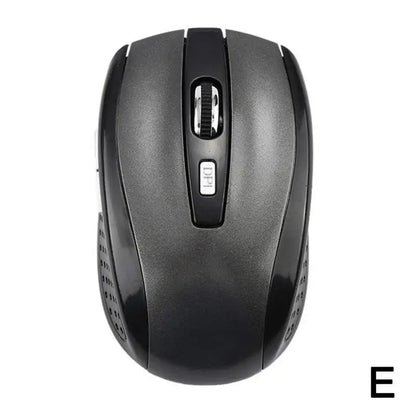 2.4GHz Wireless Mouse with USB Receiver, Ergonomic Optical Wireless Mouse, 6-Button Wireless Mouse for PC, Laptop & Computer