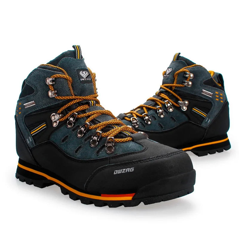 Wanderschuhe für Herren, Outdoor-Bergsteiger-Sneaker, hochwertige modische Freizeit-Schneestiefel für Herren