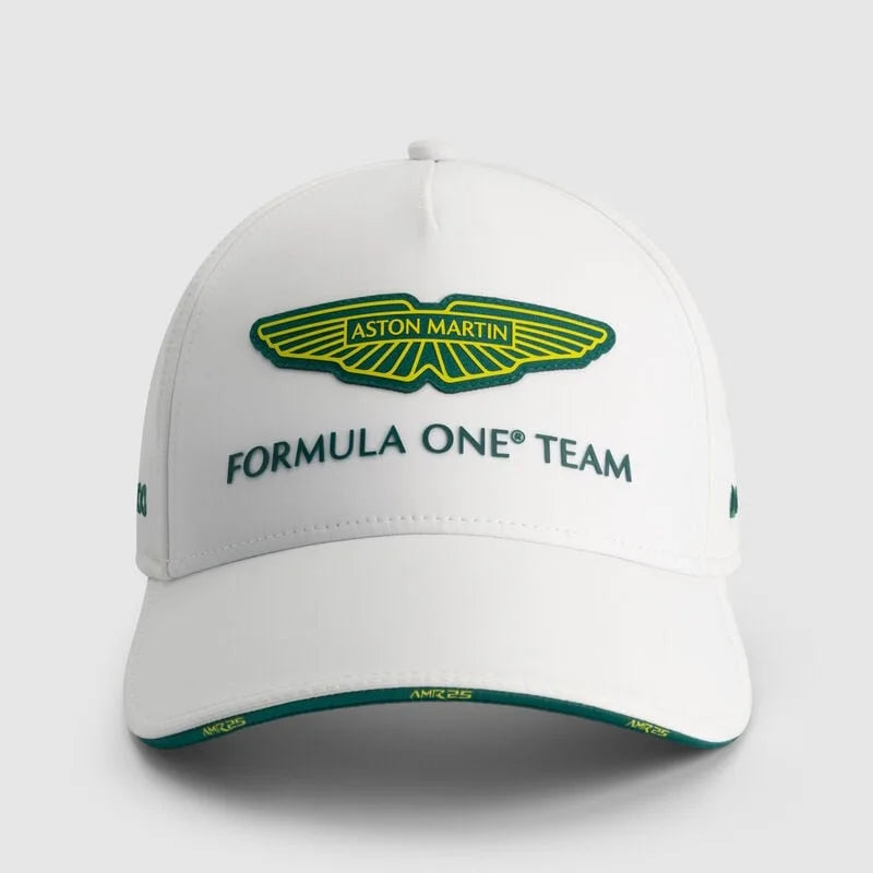 Aston Martin F1 Team Fernando Alonso Baseballkappe Herren Trainingskappe mit Schirm Outdoor-Sport Sonnenschutz Sonnenhut Damen-Freizeitkappe