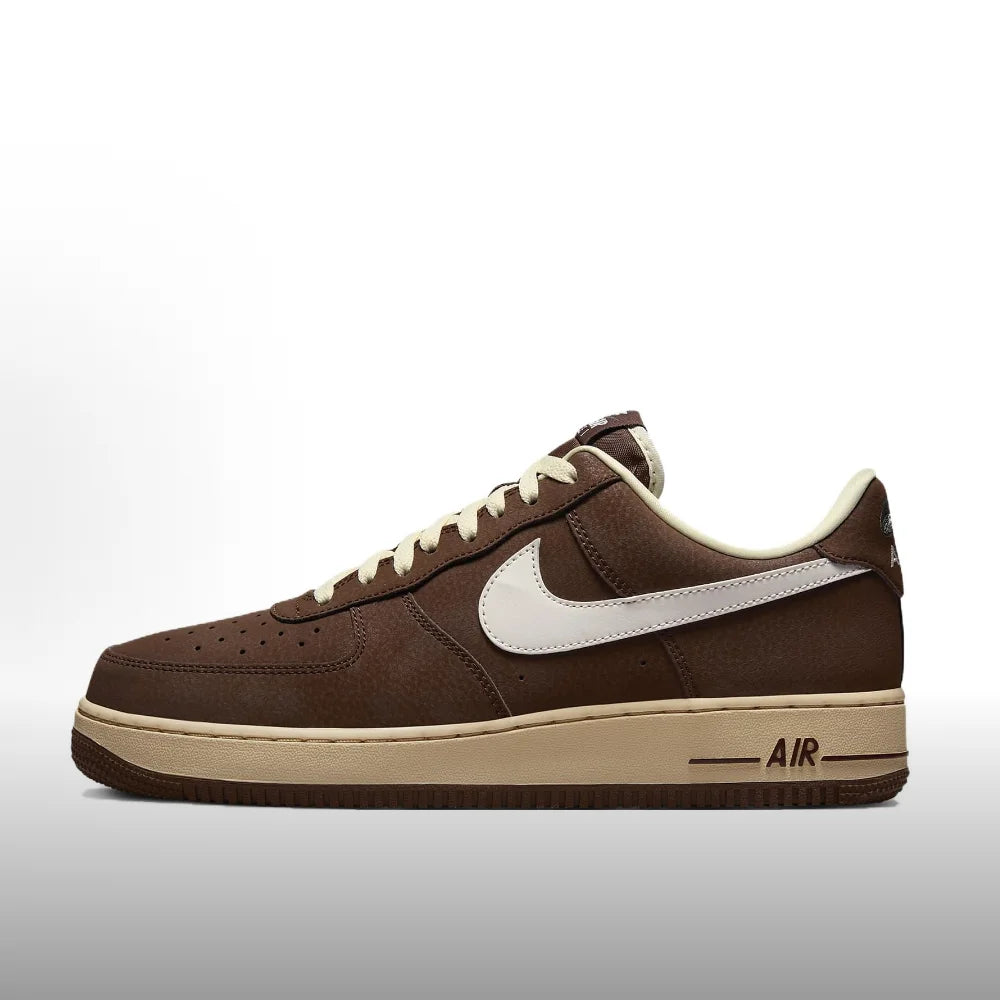 Nike Air Force 1 '07 Unisex Casual Sneakers Iconic Leather Low-Top Classic Comfort Shoes CW2288-001