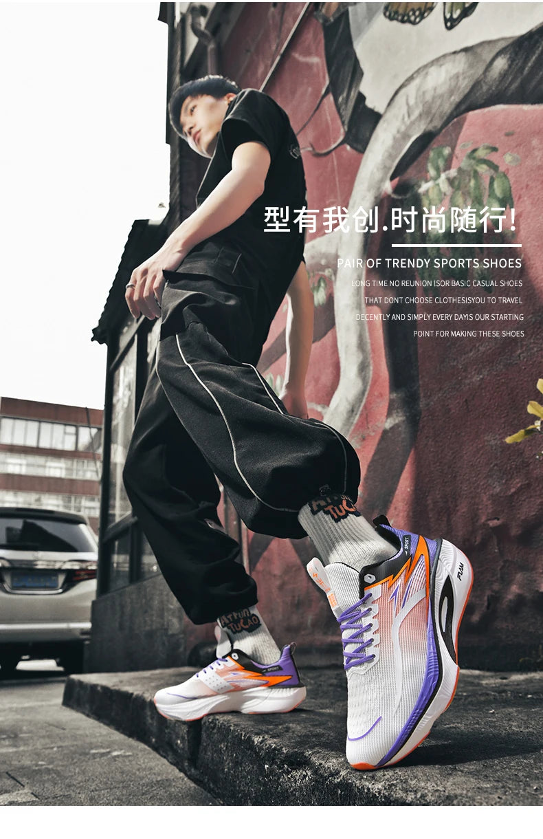 2026 NEW Men Sports Running Shoes Off Marathon Breathable Light Comfortable Women Athletic Sneakers Jogging Tenis Air Cushion