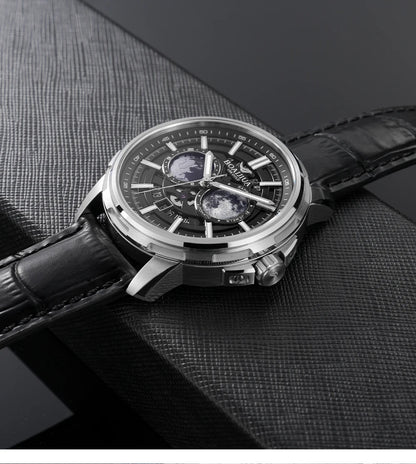 BORIAGE(BOAIJIUA) Fully Automatic Mechanical Men's Watch Original Design Mechanical Watches  Waterproof Luminous Wristwatch