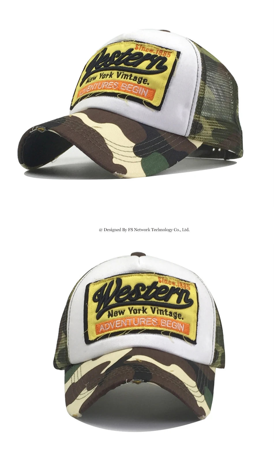 FS Brand gulgrøn mesh-truckerhat, sommer- og street-baseballkasketter til mænd og kvinder, modekasket med snapback, hiphop-kasket, Gorra Hombre